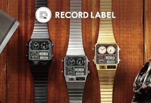 CITIZEN コレクション × RECORD LABEL