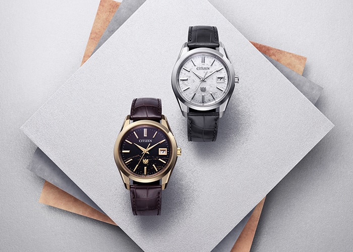 『ザ・シチズン』30周年記念限定モデル 高精度年差±5秒 エコ・ドライブ「Iconic Nature Collection」 キービジュアル