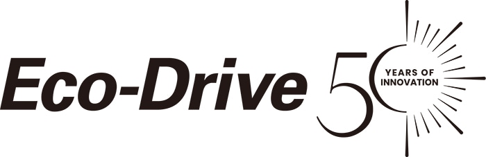 エコ・ドライブ50周年ロゴ キービジュアル