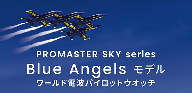 Blue Angels モデル　ワールド電波パイロットウオッチ