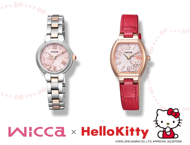 新品 CITIZEN wicca キティ腕時計 - 腕時計