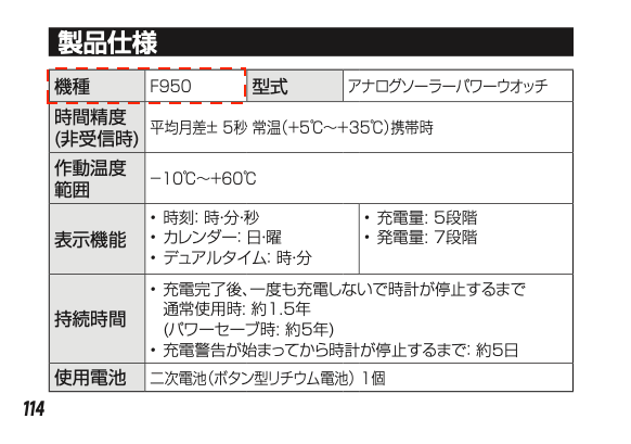 シチズン 取扱説明書 腕時計 セール