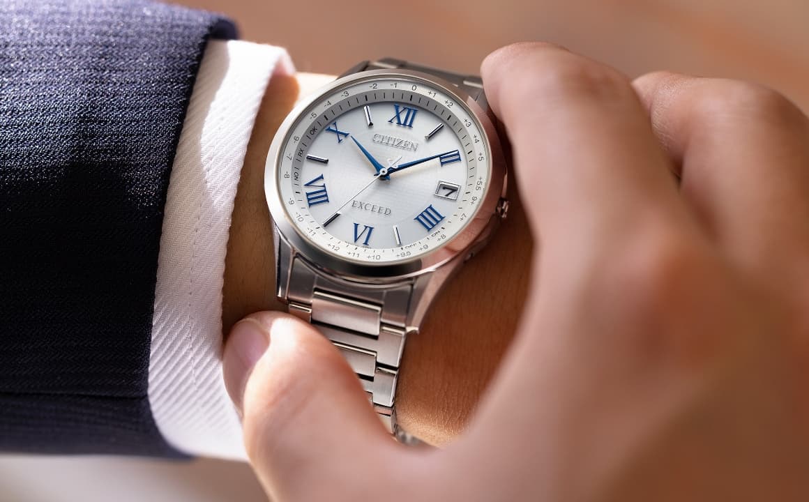 【美品】CITIZEN 腕時計 EXCEED 8020-F00070