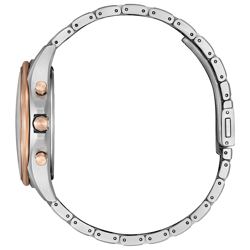 シチズン CITIZEN 腕時計 メンズ AT9134-68W エクシード エコ・ドライブ電波時計 45周年記念 ペアモデル EXCEED エコ・ドライブ電波（H820） ホワイト/ホワイトシェルxシルバー アナログ表示