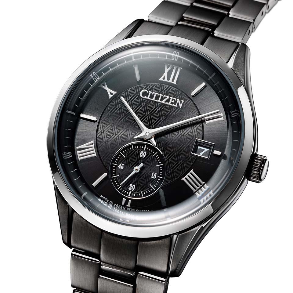 シチズン CITIZEN 腕時計 メンズ BV1125-97H シチズン コレクション エコ・ドライブ スモールセコンド CITIZEN COLLECTION エコ・ドライブ（B690） グレーxグレー アナログ表示