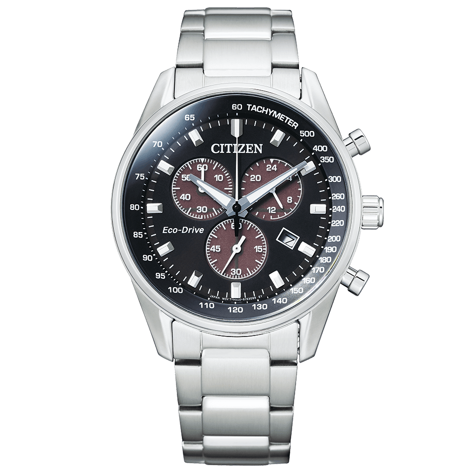 未使用 シチズン エコドライブ メンズ腕時計 AT2390-58E クロノグラフシチズンコレクション