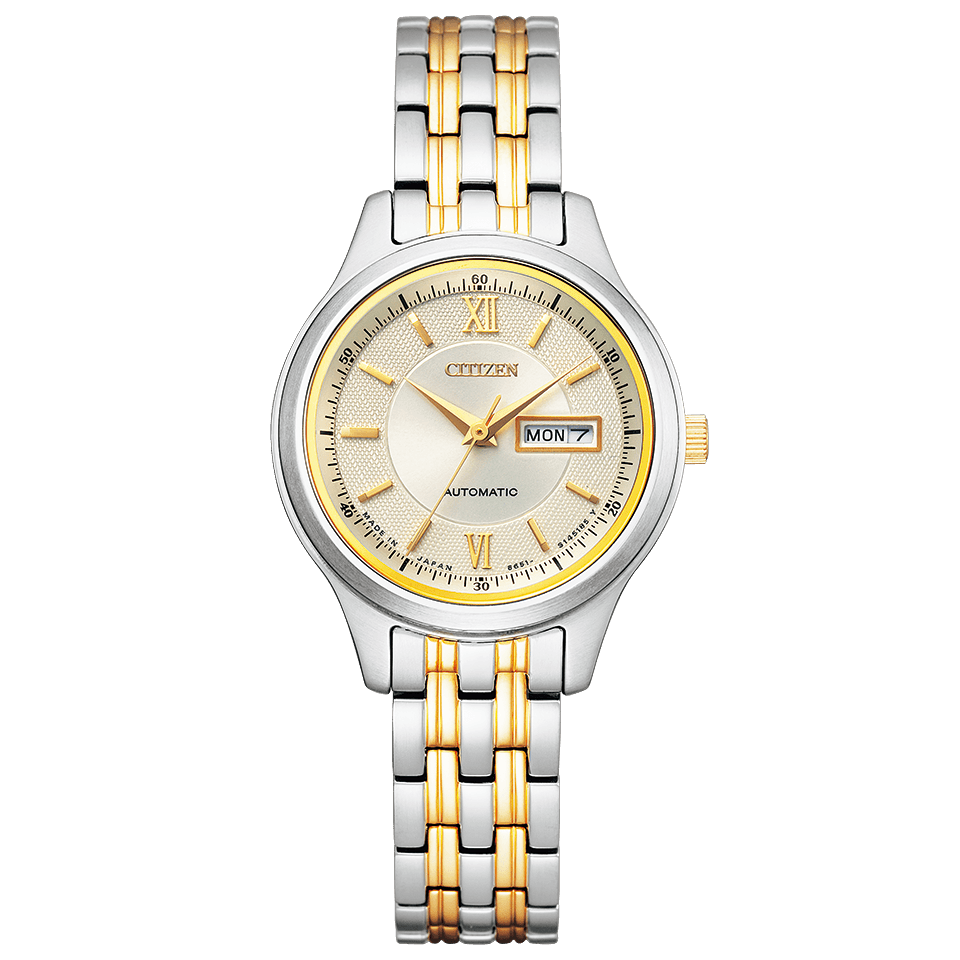 シチズン CITIZEN 腕時計 メンズ NY4054-53P メカニカル 自動巻き（8200/手巻き付） ゴールドxシルバー/ゴールド アナログ表示