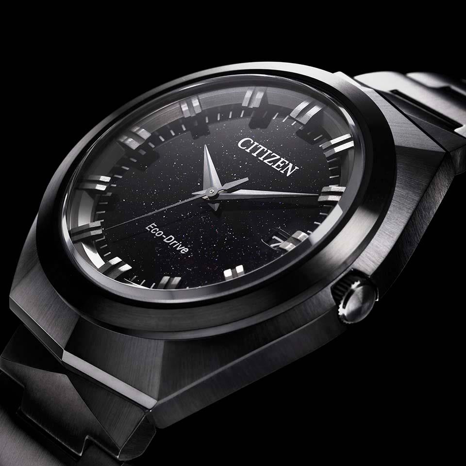 CITIZEN EcoDrive BLACK - 腕時計(アナログ)