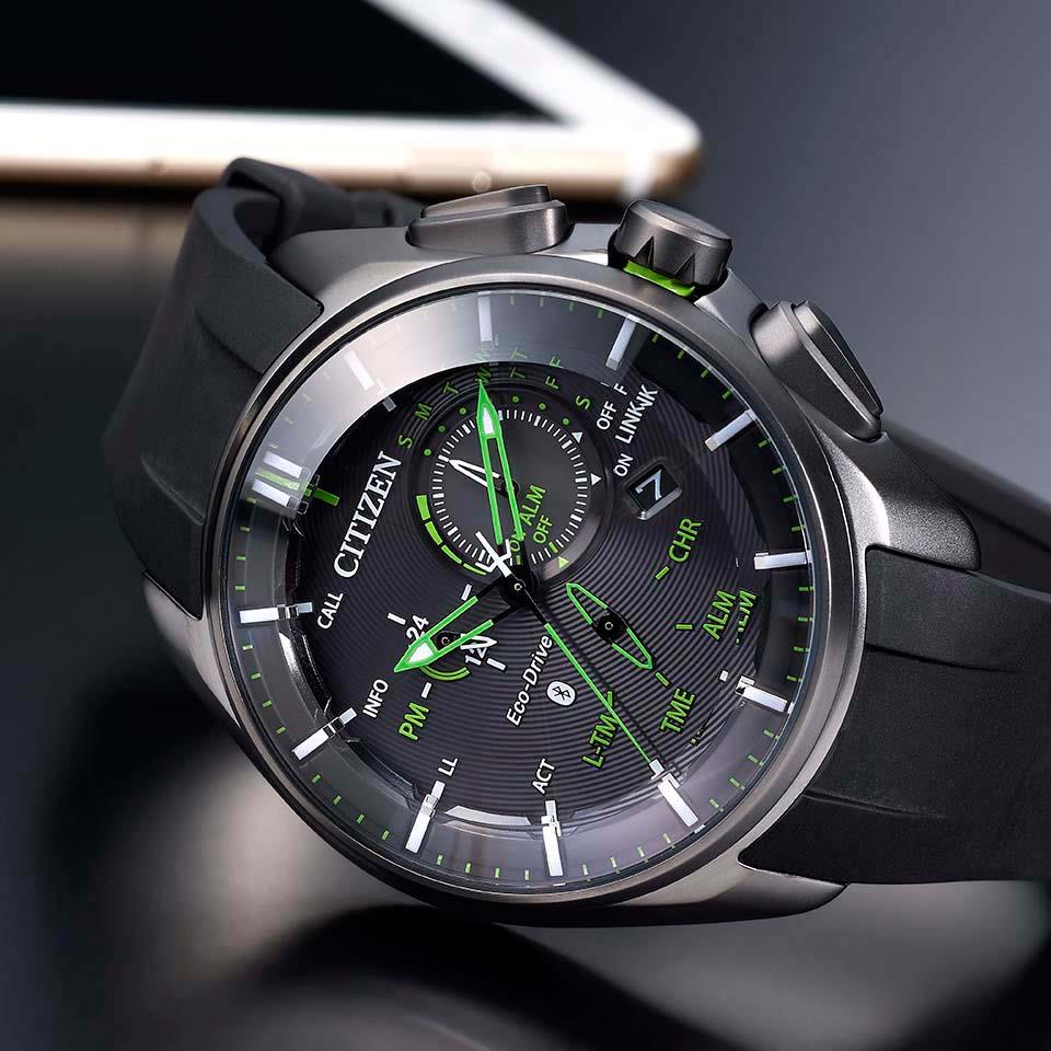 【美品】シチズン クリスタルガラス エコドライブ 腕時計 ショッピング人気