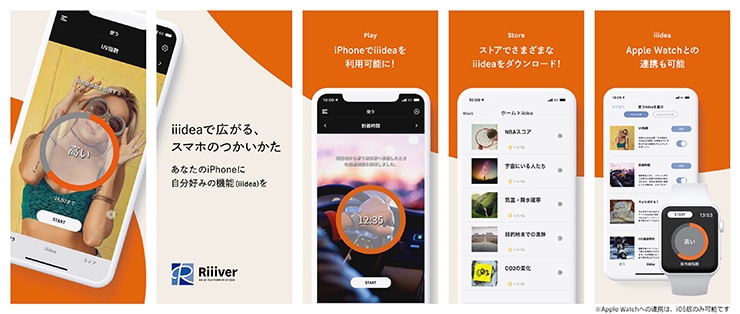 Iotプラットフォーム Riiiver を気軽に体験 Ios Androidデバイスから直接つながれる アプリ Iiidea Player が登場 11月24日サービス開始 Citizen シチズン