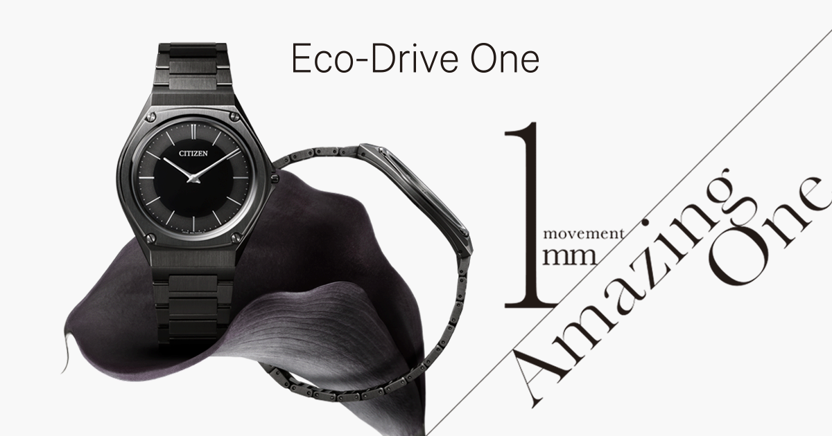 スーパーチタニウム™ モデル | Eco-Drive One スペシャルサイト 