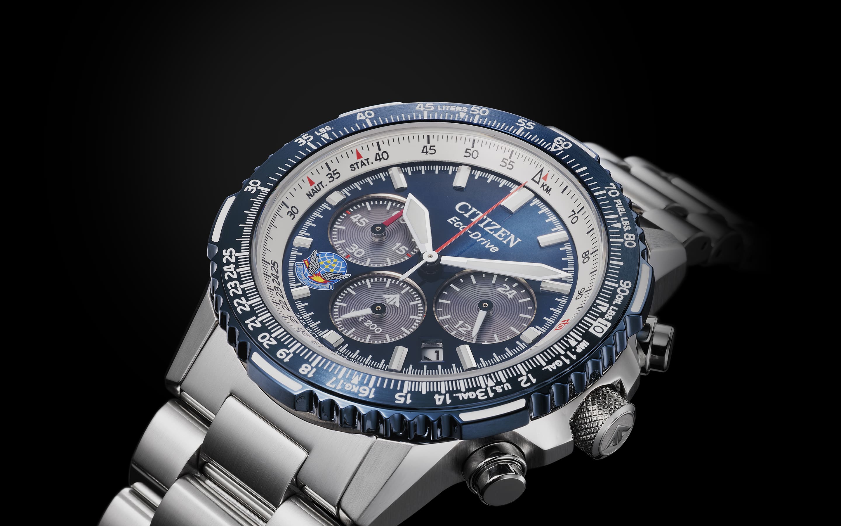 Eco-Drive BLUE IMPULSE LIMITED MODEL