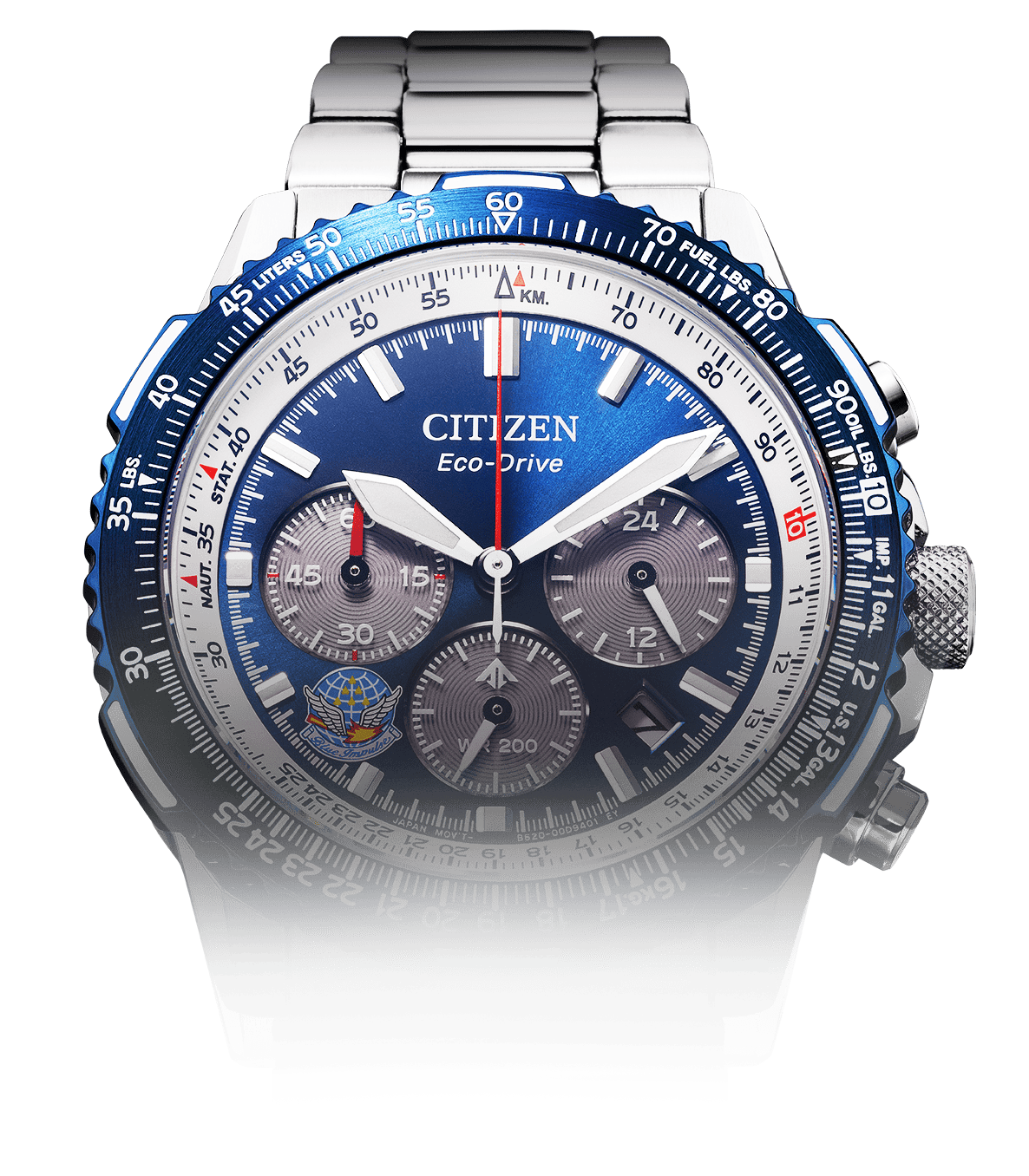 Eco-Drive BLUE IMPULSE LIMITED MODEL