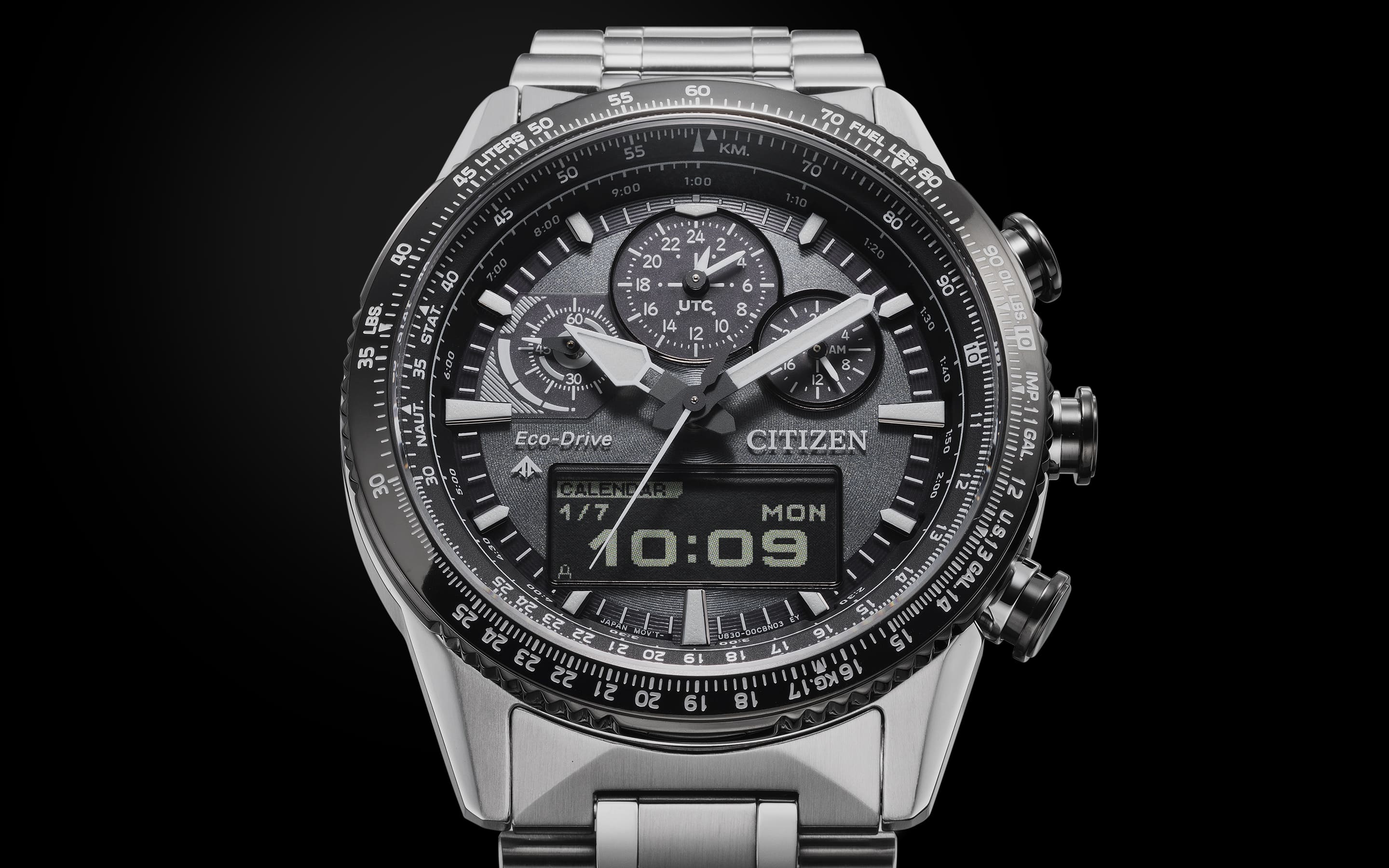 Eco-Drive COMBINATION WATCH