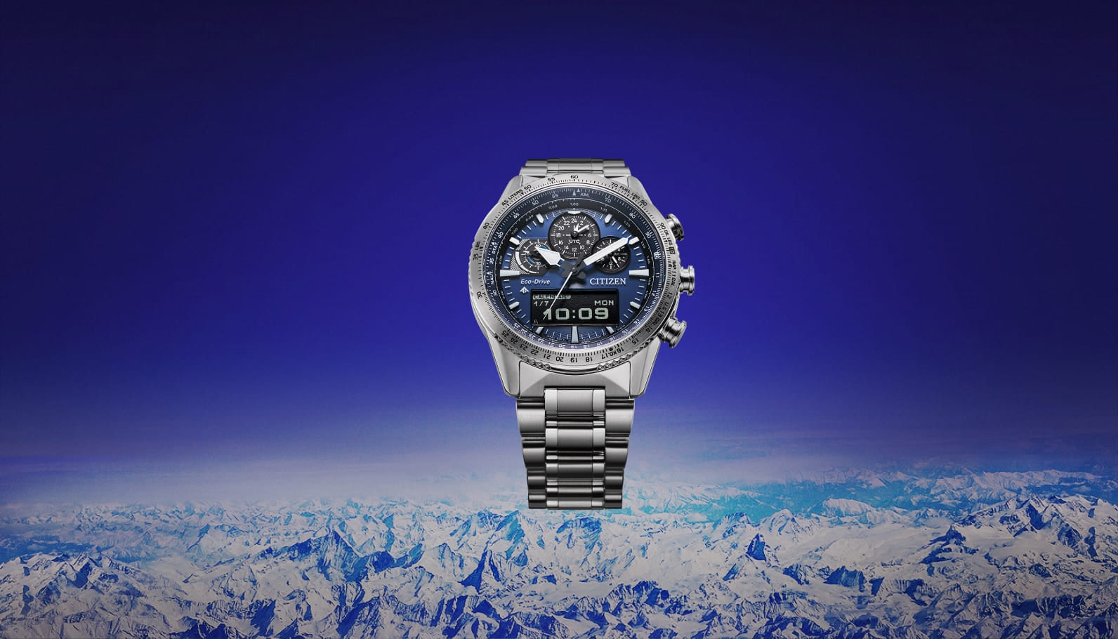 Eco-Drive COMBINATION WATCH