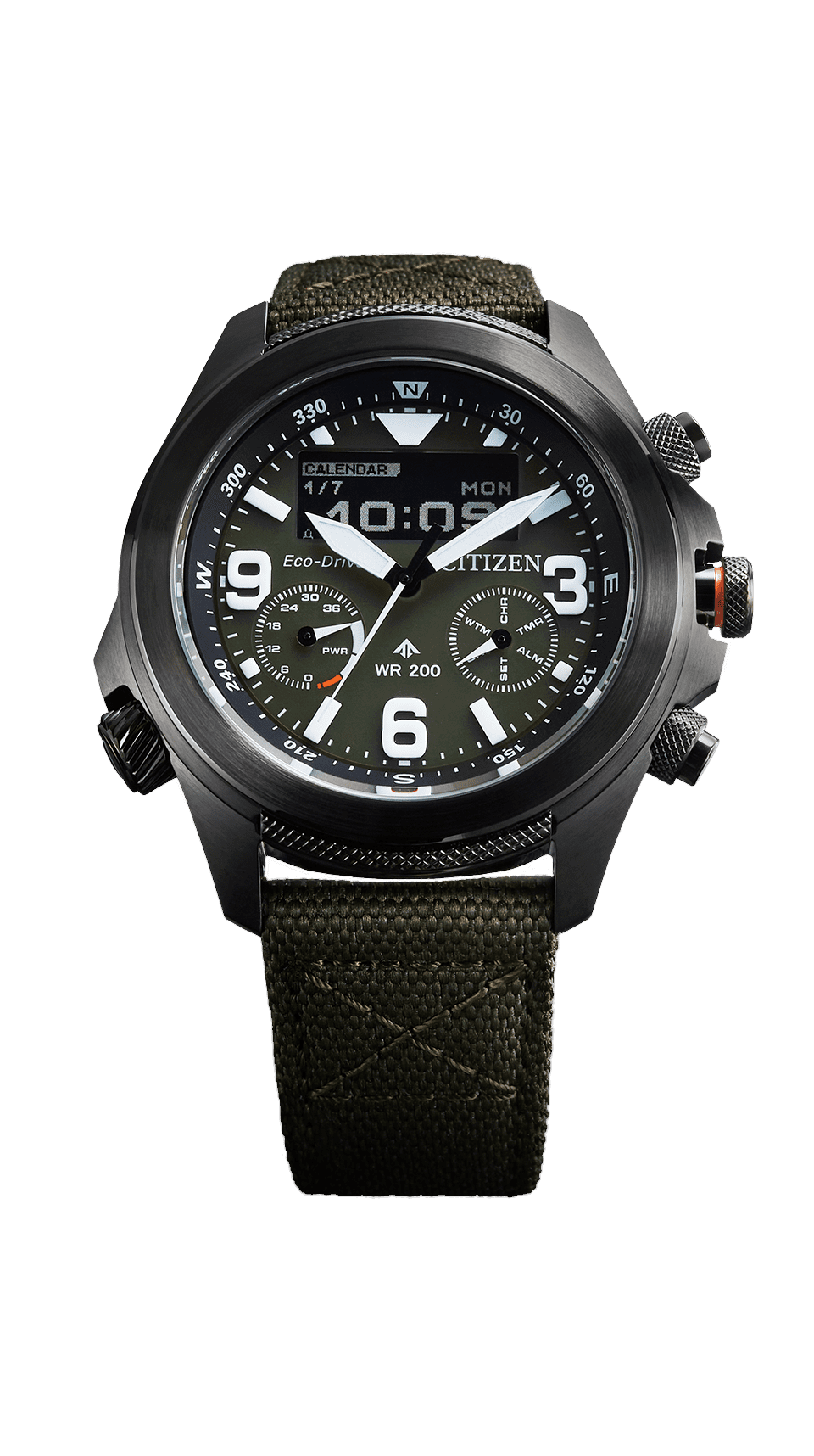 Eco-Drive COMBINATION WATCH | LAND | PROMASTER(プロマスター) ブランドサイト [シチズン腕時計] |  CITIZEN