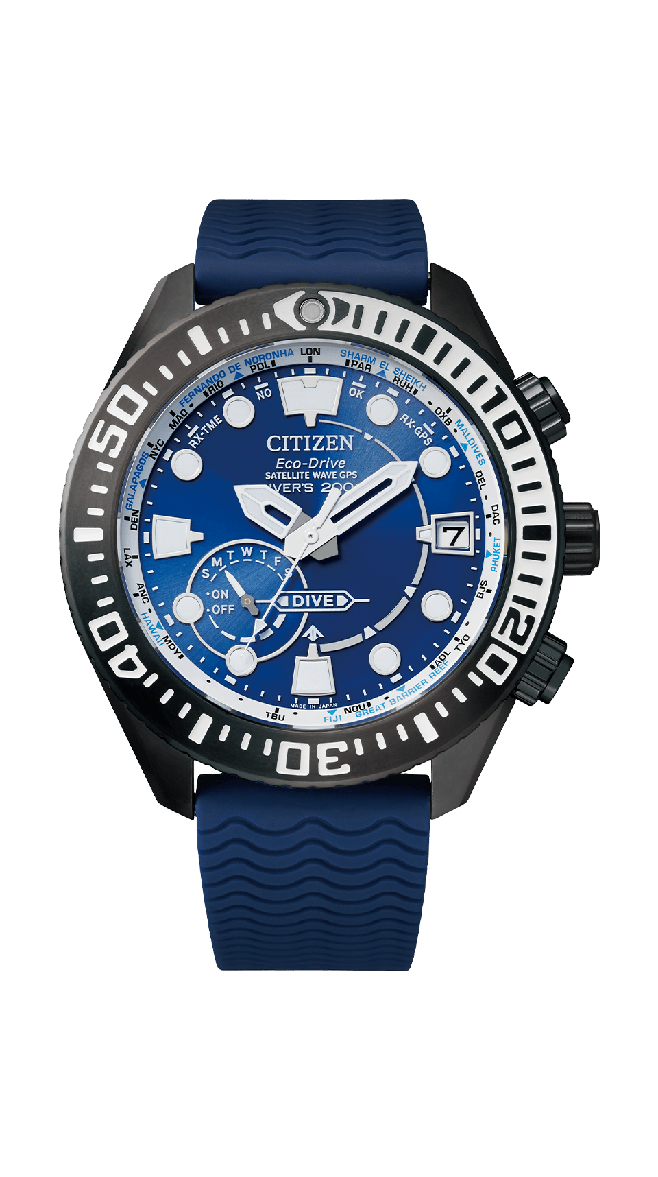 SATELLITE WAVE GPS DIVER 200m | MARINE | PROMASTER(プロマスター