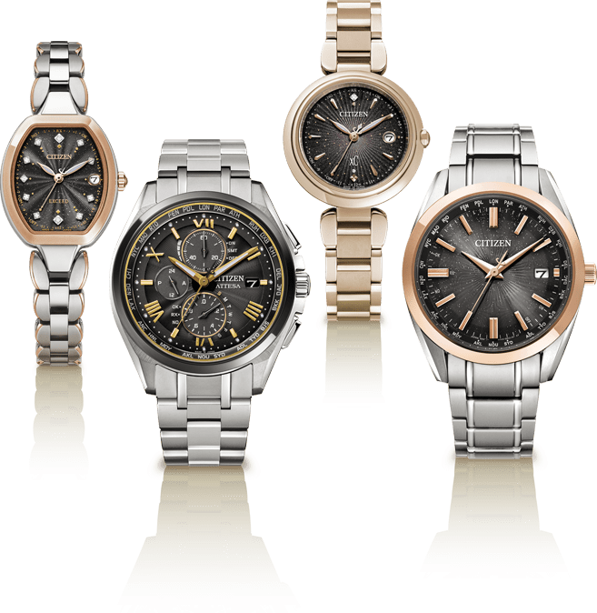 CITIZEN 腕時計 Citizen Collection Citizen Men's Chronograph Quartz Watch, Champagne Dial, AN8192-56P