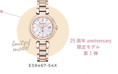 limited model ES9467-54X 25周年anniversary 限定モデル 第1弾
