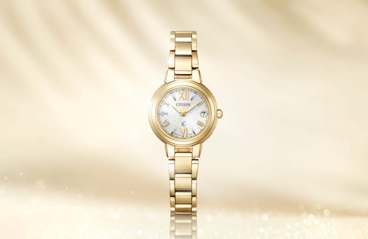 CITIZEN XC 腕時計(クォーツ) シルバー/ゴールド700本限定美品 シチズン クロスシー』から未来に続く広い大地をコンセプトにした新た